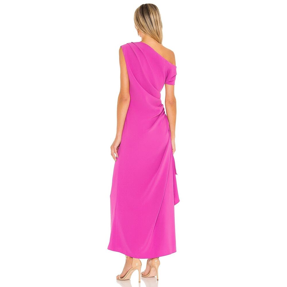 NWT REVOLVE Elliatt 'Gwenyth' One Shoulder High Slit Dress in Orchid Size Medium - Picture 5 of 5